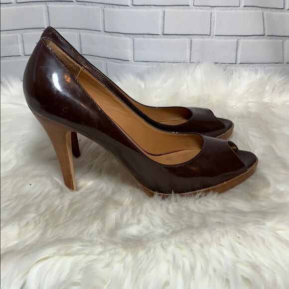 Steven By Steve Madden Brown Platform Heels Sz 10 - Picture 3 of 6
